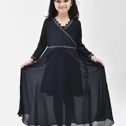 Eavan V-Neck Fit & Flare Maxi Dress-image-27