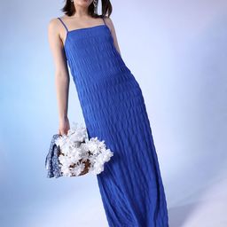 Freehand by The Indian Garage Co Fit Flare Opaque Maxi Dress-image-20