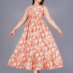 Mintmarie Women Ethnic Motifs Print Fit & Flare Dress-image-87
