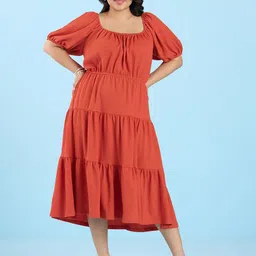 Big Hello - The Plus Life A-Line Midi Dress-picture-13