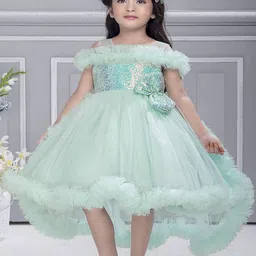 Ministitch Net Fit & Flare Midi Dress-image-37