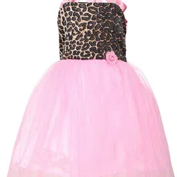 Samsara Couture Pink Embellished Net Dress-picture-18