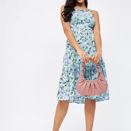 Kibo Floral Crepe Dress-image-61