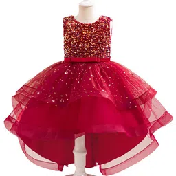 StyleCast x Revolte Girls Sequined Embellished Fit And Flare Dress-picture-5