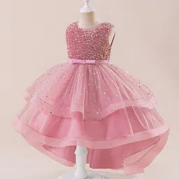StyleCast x Revolte Girls Embellished Sleeveless Asymmetric Hem Party Gown Dress-image-61