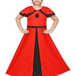 BAESD Girls Satin Maxi Dress-image-33