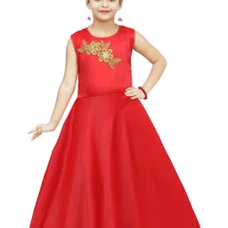 BAESD Girls Satin Maxi Dress-picture-45