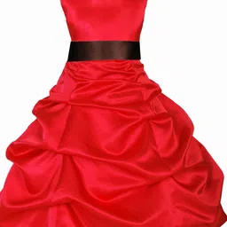 BAESD Girls Satin Fit & Flare Party Dress-picture-49