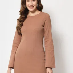 CHARMGAL Bodycon Mini Cotton Dress-image-20