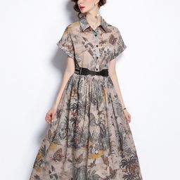 JC Collection Multicoloured Printed Maxi Dress-picture-2