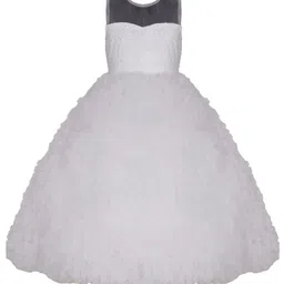 BAESD Baby Girls Cotton Net Maxi Dress-image-67