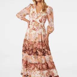 Forever New Floral Print midi  Dress-image-43