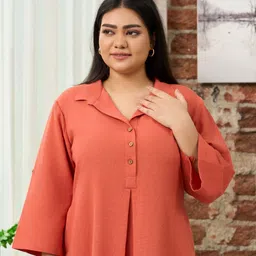 NANGALIA RUCHIRA Shirt Collar Shirt Midi Dress-picture-56