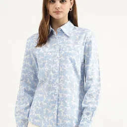 United Colors of Benetton Floral Print Shirt Mini Dress-picture-41