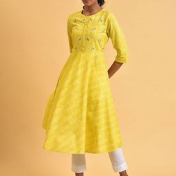 W Anarkali Cotton Kurta-image-70