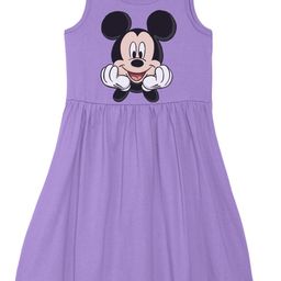 Disney by Wear Your Mind Purple Printed Dress-picture-4