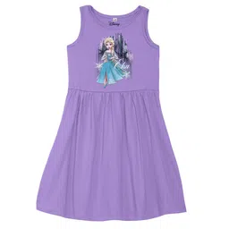 Disney by Wear Your Mind Purple A-Line Dress-picture-1