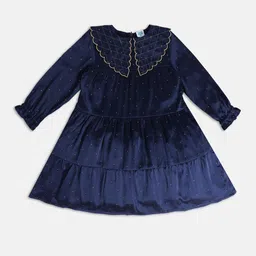 MINI KLUB Girls Embellished Fit & Flare Dress-image-46