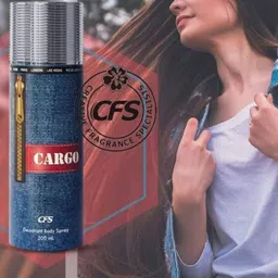 CFS Set of 2 Oudh & Cargo Deodorant Body Sprays - 200 ml Each image 3