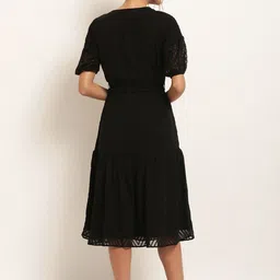 BAESD Self Design Tiered A-Line Midi Dress image 4