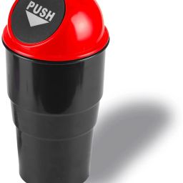 Mini Car Trash Can Car Trash Bin Bag-9