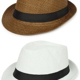 ZACHARIAS Paper Jute Fedora Hat Cap-image-36