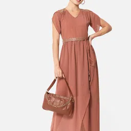 BAESD Embellished A-Line Maxi Dress image 3