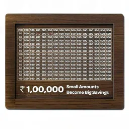 1,00,000 Rupees Money Saving Coin Piggy Bank | Piggy Bank with Easy Tracking Coin Bank-image-58