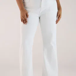 Big Hello - The Plus Life Women Straight Fit Low Distress Jeans-image-38