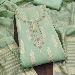 KALINI Unstitched Dress Material-image-79