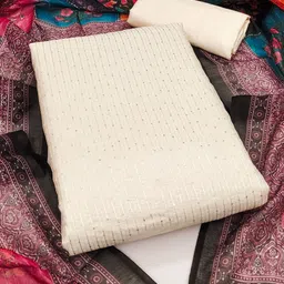KALINI Embroidered Unstitched Dress Material-image-54