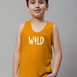 Friskers Boys Bio wash Printed Pure Cotton Basic Vests-image-39