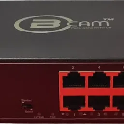 BeCam BEC-POE-LS0402-65W 8 Ports 100 Mbps Network Switch-26