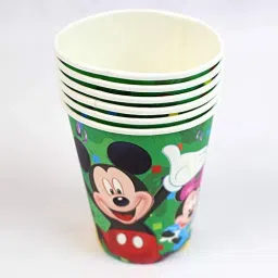 Pack of 10 Paper Mickey Mouse Theme Birthday Paper Cups – Pack of 10-96
