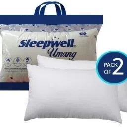 Pillow Set || Comfort And Support Pillow Microfibre Solid Sleeping Pillow Pack of 2-picture-1