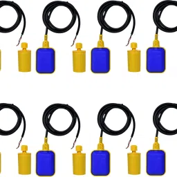 AMPEREUS Float Switch for Accurate Tank Water Level Sensor with 2 Meter Wire (Pack of 8) Wired Sensor Security System-83