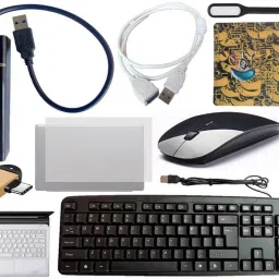 ANJO Wired Keyboard-Wireless Mouse-Pad-USB Hub 3.0-Cleaner-2in1 OTG-Ext-LED-Skin Combo Set-picture-8