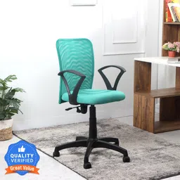 flipkart perfect homes Fabric Office Arm Chair-picture-25