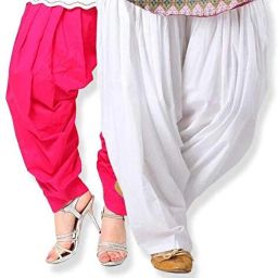 Cotton Solid Patiala-image-1