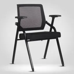 FLEXI Mid Back Ergonomic|WFH|Study|Training Chair|Metal Body|Sliding Arm|Recline Mesh, Nylon, Fabric Office Folding Chair-image-19