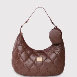Caprese Textured Structured Hobo Bag-52