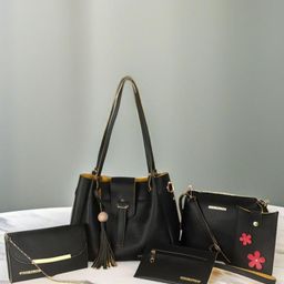 Bagsy Malone Set Of 5 Vegan Leather Bags-60