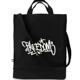 Primegear Typography Printed Oversized Shopper Tote Bag-14