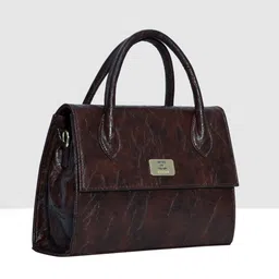 ESBEDA Textured PU Oversized Swagger Handheld Bag with Tasselled image 2