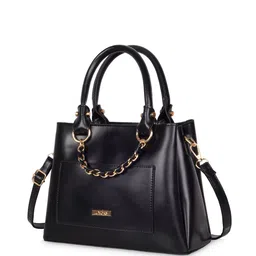 Luvoksi PU Structured Handheld Bag with Tasselled image 5