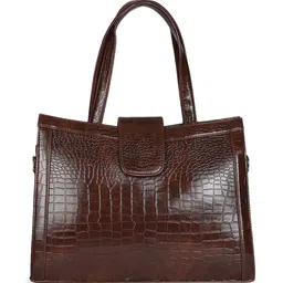 MINI WESST Textured Self Design Structured Handheld Bag image 3
