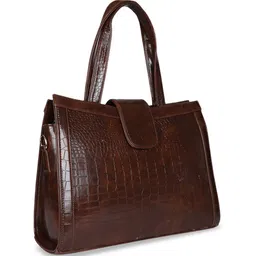 MINI WESST Textured Self Design Structured Handheld Bag image 4