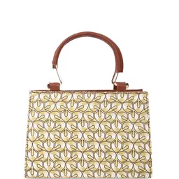 YOYOWING Ethnic Motifs Printed Shopper Handheld Bag with Tasselled image 3