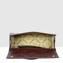 ESBEDA Textured PU Oversized Swagger Handheld Bag with Tasselled image 4