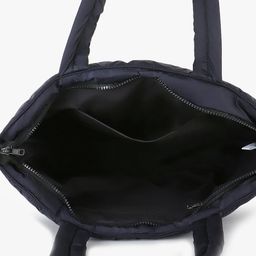 Anekaant Striped Structured Tote Bag With Quilted image 5
